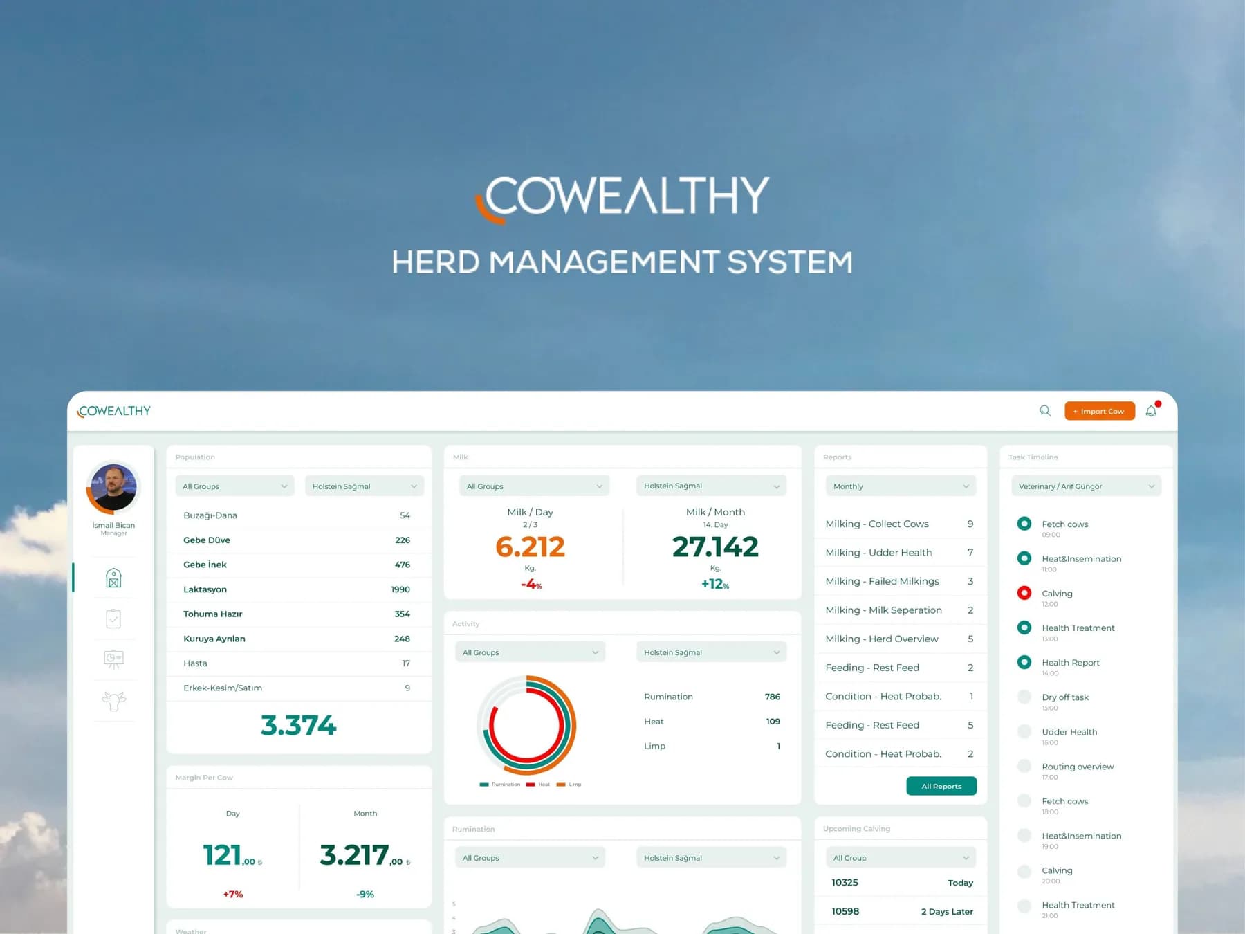 Cowealthy — Herd management, on one screen